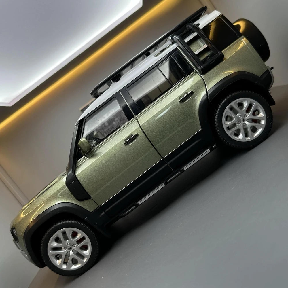 [TOY] 1:32 Land Rover 2020 Defender 110 Green Model Car Die-Cast