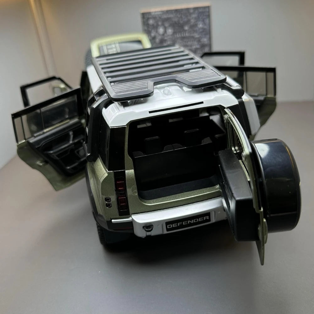 [TOY] 1:32 Land Rover 2020 Defender 110 Green Model Car Die-Cast