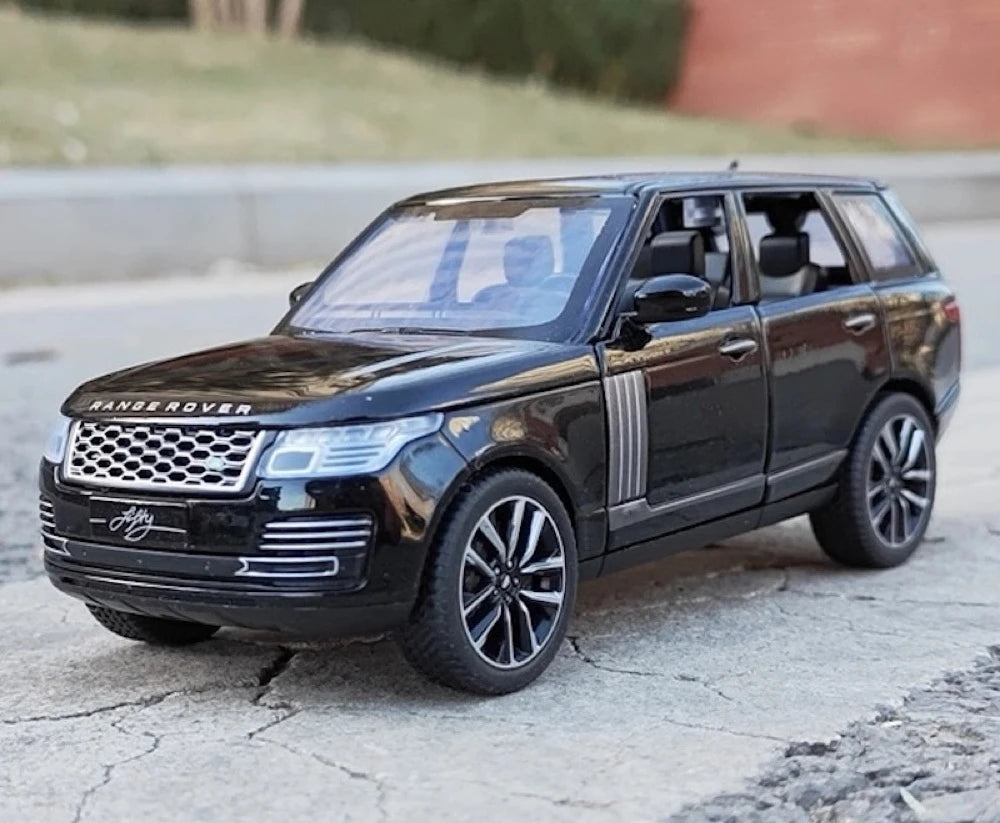 [TOY] 1:32 Land Rover 2021 Range Rover Fifty noir voiture miniature Die-Cast