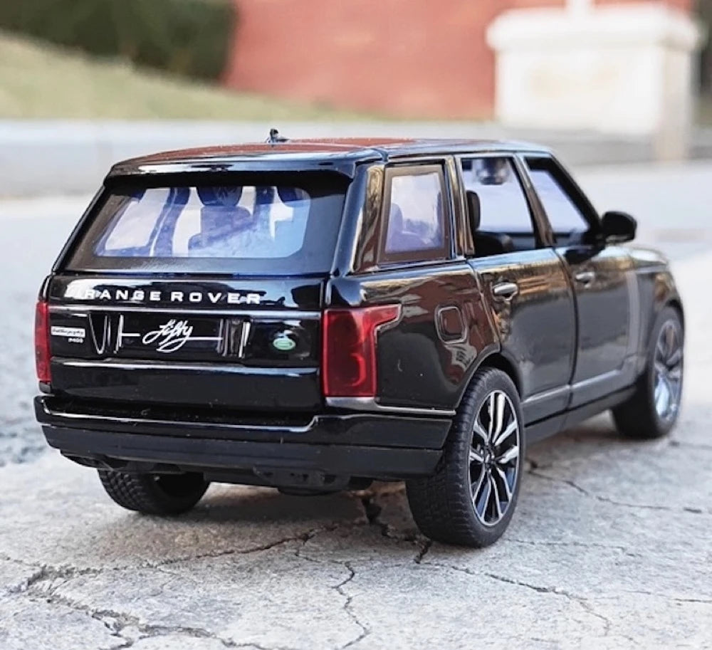 [TOY] 1:32 Land Rover 2021 Range Rover Fifty Black Model Car Die-Cast