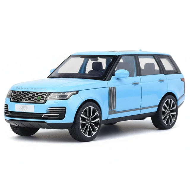 [TOY] 1:32 Land Rover 2021 Range Rover Fifty blå modellbil Die-Cast