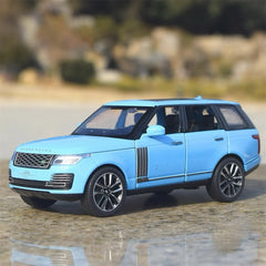 [TOY] 1:32 Land Rover 2021 Range Rover Fifty bleu voiture miniature Die-Cast