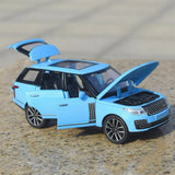 [TOY] 1:32 Land Rover 2021 Range Rover Fifty blå modellbil Die-Cast