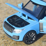 [TOY] 1:32 Land Rover 2021 Range Rover Fifty blå modellbil Die-Cast