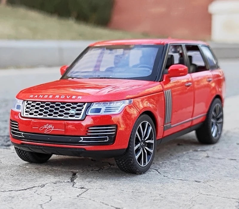 [TOY] 1:32 Land Rover 2021 Range Rover Fifty rosso modellino di auto Die-Cast