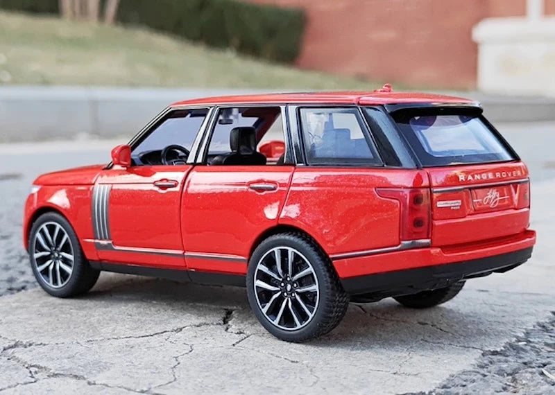 [TOY] 1:32 Land Rover 2021 Range Rover Fifty rosso modellino di auto Die-Cast
