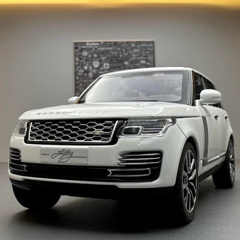 [TOY] 1:32 Land Rover 2021 Range Rover Fifty White Model Car Die-Cast