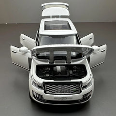 [TOY] 1:32 Land Rover 2021 Range Rover Fifty White Model Car Die-Cast