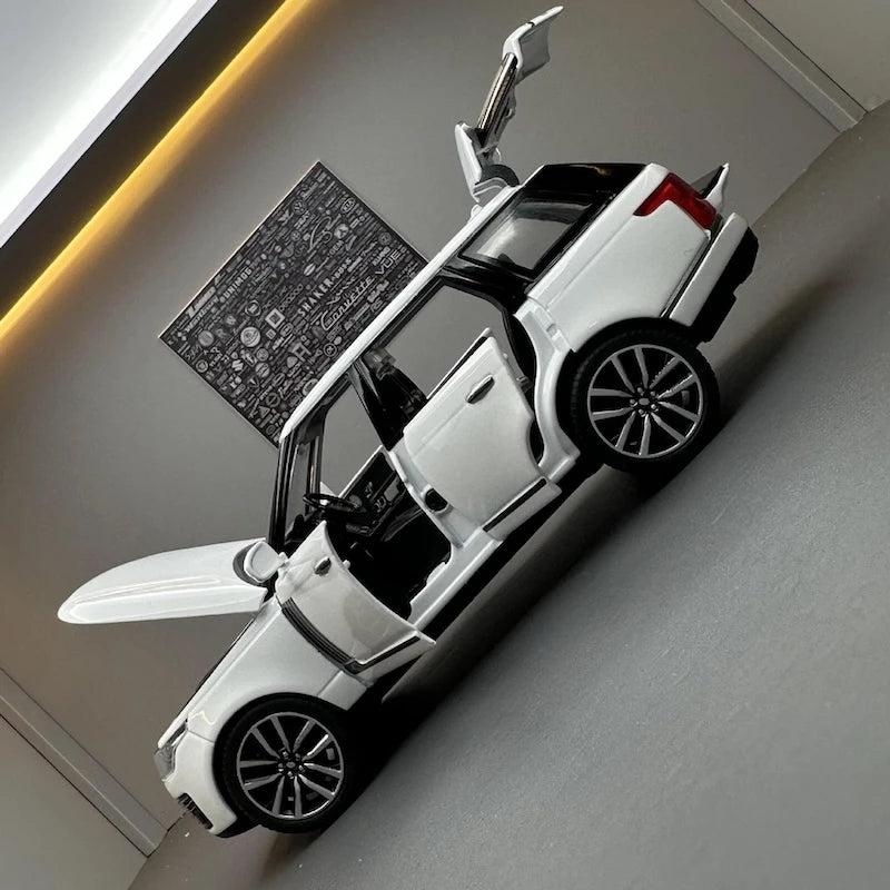[TOY] 1:32 Land Rover 2021 Range Rover Fifty White Model Car Die-Cast
