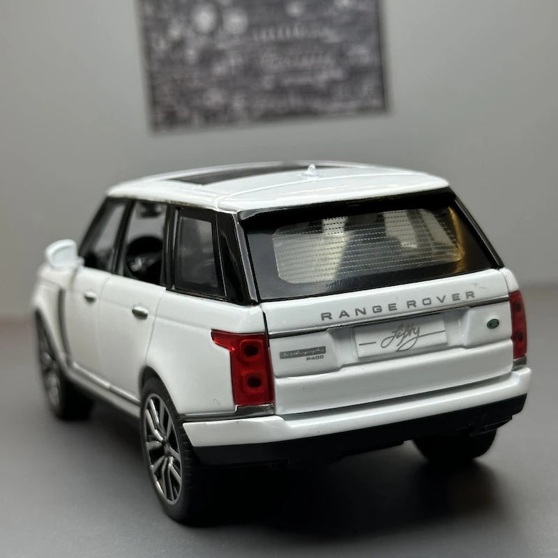 [TOY] 1:32 Land Rover 2021 Range Rover Fifty White Model Car Die-Cast