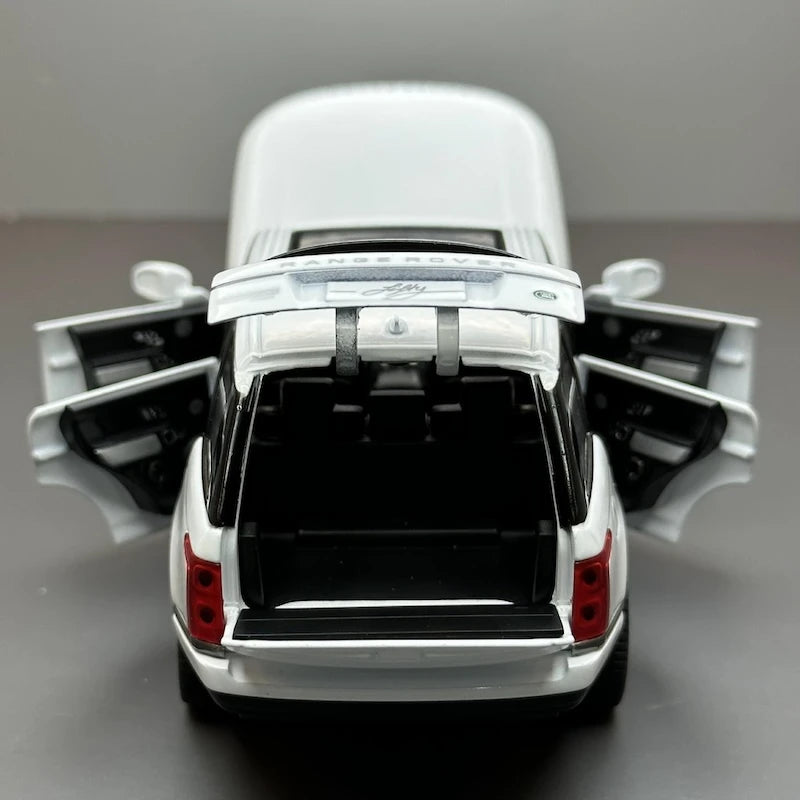 [TOY] 1:32 Land Rover 2021 Range Rover Fifty White Model Car Die-Cast