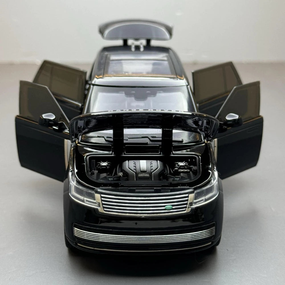 [TOY] 1:32 Land Rover 2022 Range Rover SV L460 nero modellino di auto Die-Cast
