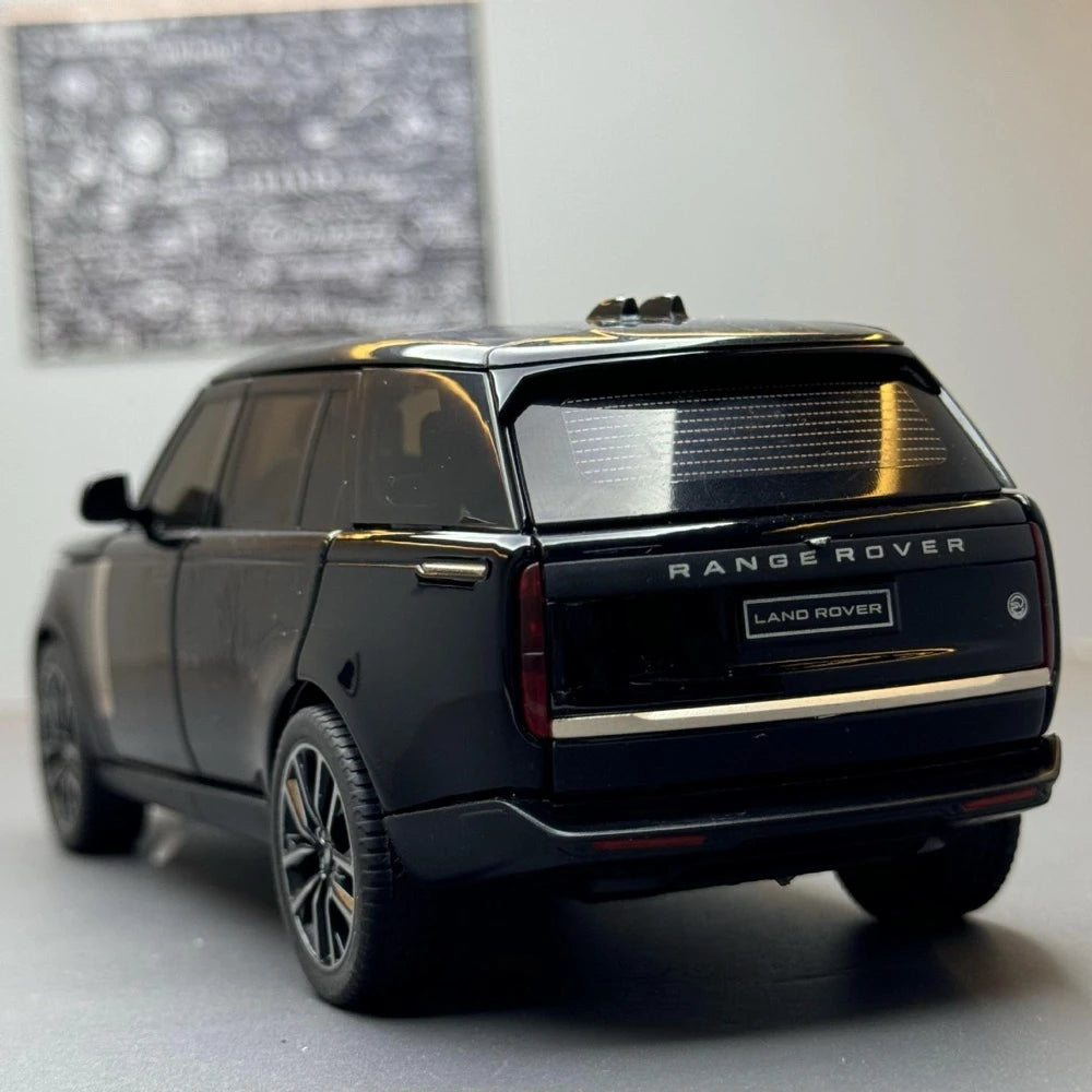 [TOY] 1:32 Land Rover 2022 Range Rover SV L460 Black Model Car Die-Cast