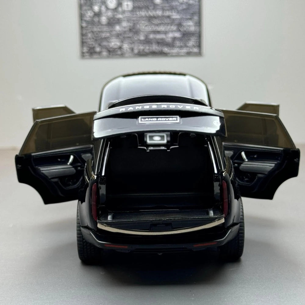 [TOY] 1:32 Land Rover 2022 Range Rover SV L460 Black Model Car Die-Cast