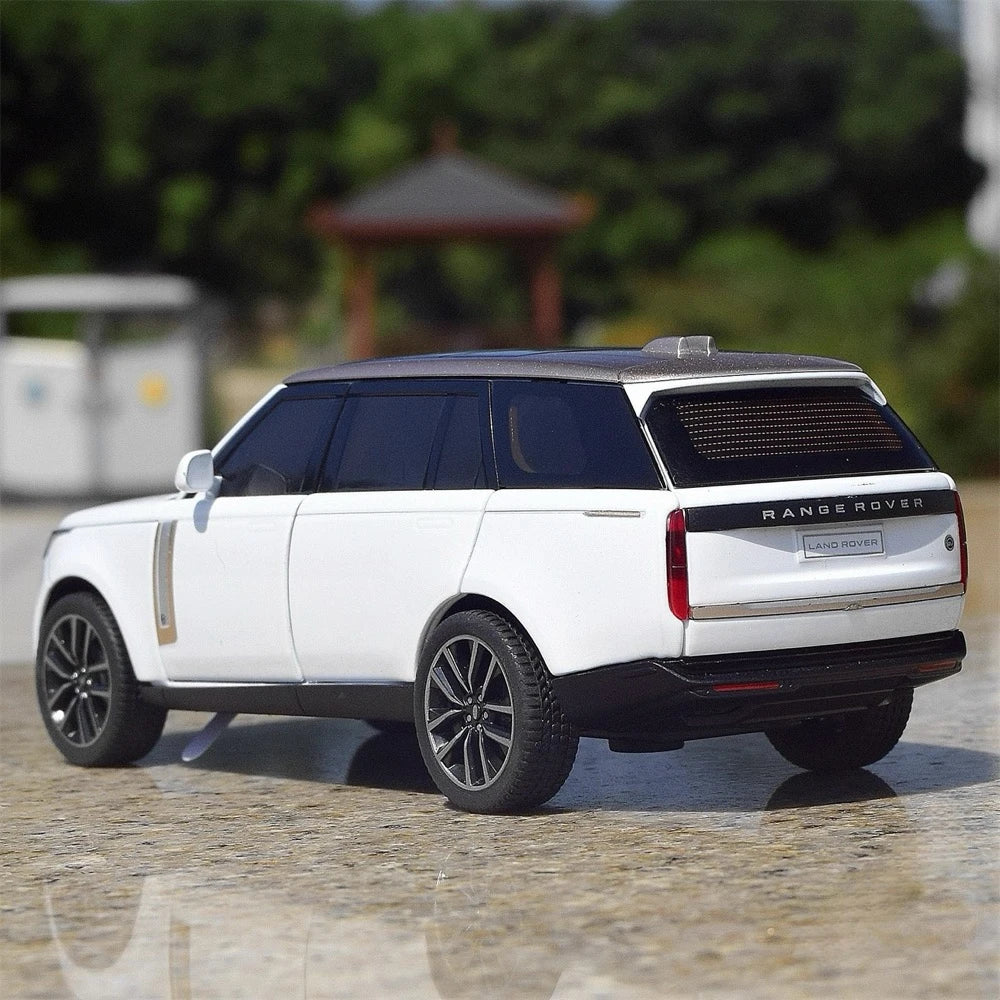 [TOY] 1:32 Land Rover 2022 Range Rover SV L460 White Model Car Die-Cast