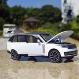 [TOY] 1:32 Land Rover 2022 Range Rover SV L460 White Model Car Die-Cast
