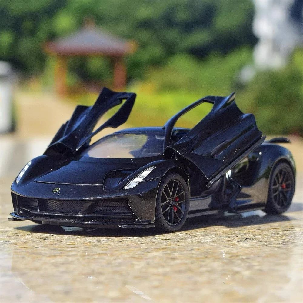[TOY] 1:32 Lotus 2019 Evija Black Model Car Die-Cast