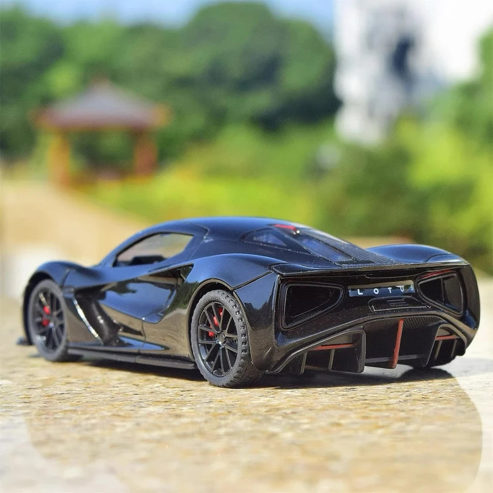[TOY] 1:32 Lotus 2019 Evija Black Model Car Die-Cast