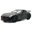 [TOY] 1:32 Mercedes-AMG 2010 SLS svart modellbil Die-Cast