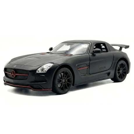 [TOY] 1:32 Mercedes-AMG 2010 SLS noir voiture miniature Die-Cast