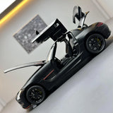 [TOY] 1:32 Mercedes-AMG 2010 SLS svart modellbil Die-Cast