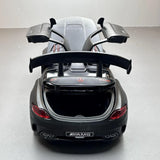 [TOY] 1:32 Mercedes-AMG 2010 SLS svart modellbil Die-Cast