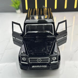 [TOY] 1:32 Mercedes-AMG 2012 G63 svart modellbil Die-Cast