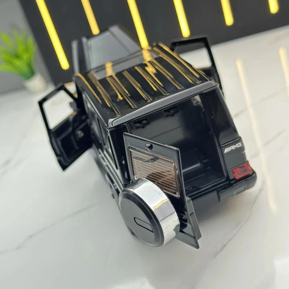 [TOY] 1:32 Mercedes-AMG 2012 G63 svart modellbil Die-Cast