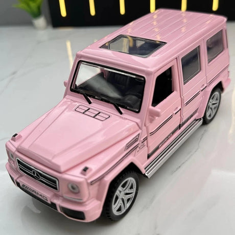 [TOY] 1:32 Mercedes-AMG 2012 G63 rose voiture miniature Die-Cast