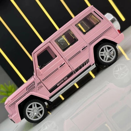 [TOY] 1:32 Mercedes-AMG 2012 G63 rose voiture miniature Die-Cast