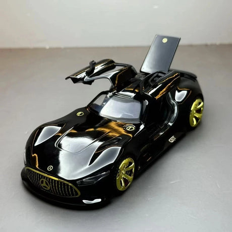[TOY] 1:32 Mercedes-AMG 2013 Vision Gran Turismo noir voiture miniature Die-Cast