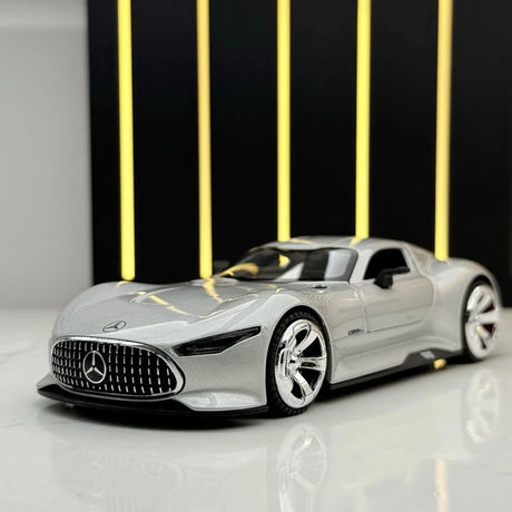 [TOY] 1:32 Mercedes-AMG 2013 Vision Gran Turismo argent voiture miniature Die-Cast