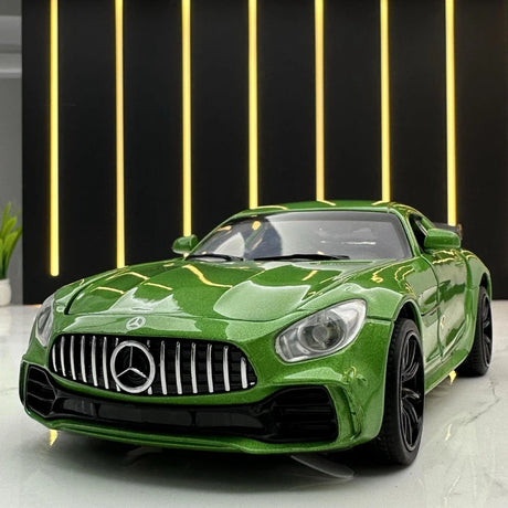 [TOY] 1:32 Mercedes-AMG 2016 GT3 grön modellbil Die-Cast