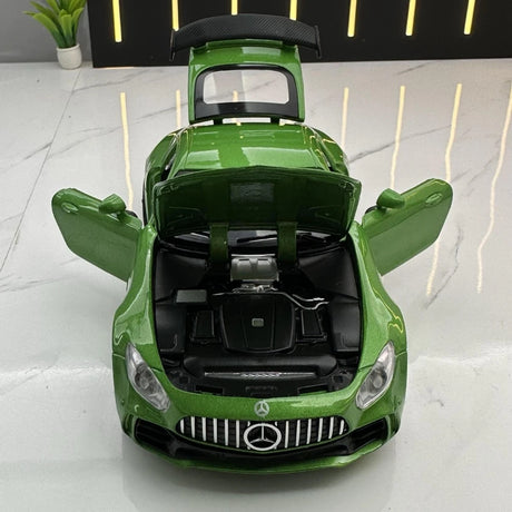 [TOY] 1:32 Mercedes-AMG 2016 GT3 grön modellbil Die-Cast