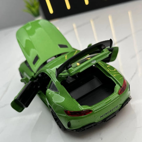 [TOY] 1:32 Mercedes-AMG 2016 GT3 grön modellbil Die-Cast