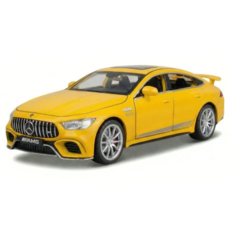 [TOY] 1:32 Mercedes-AMG 2019 GT63S gul modellbil Die-Cast