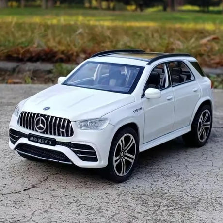 [TOY] 1:32 Mercedes-AMG 2020 GLE 63S vit modellbil Die-Cast