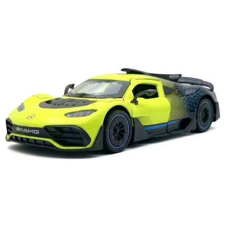 [TOY] 1:32 Mercedes-AMG 2022 One grön modellbil Die-Cast