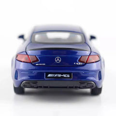 [TOY] 1:32 Mercedes-AMG 2023 C63S Coupe Blue Model Car Die-Cast