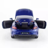 [TOY] 1:32 Mercedes-AMG 2023 C63S Coupe Blue Model Car Die-Cast