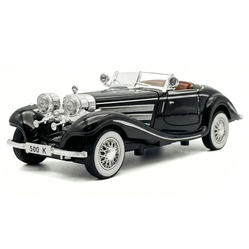 Mercedes-Benz 1936 500K Black 1:32 – Diecast Display Model Die-Cast