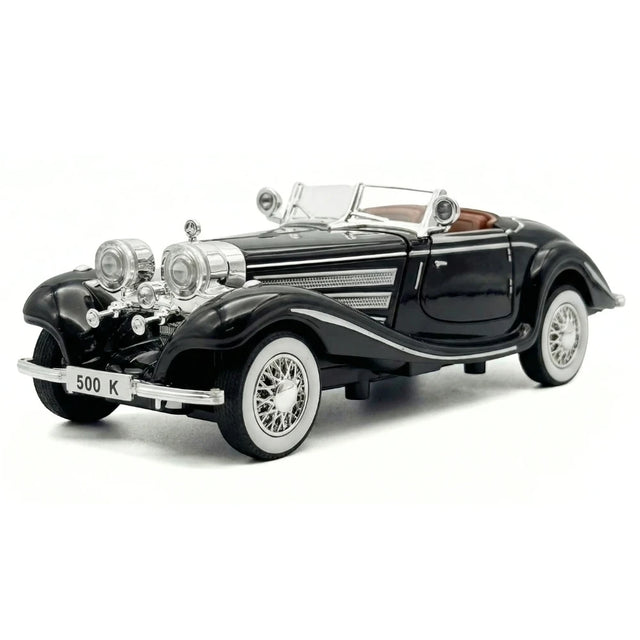 Mercedes-Benz 1936 500K Black 1:32 – Diecast Display Model Die-Cast