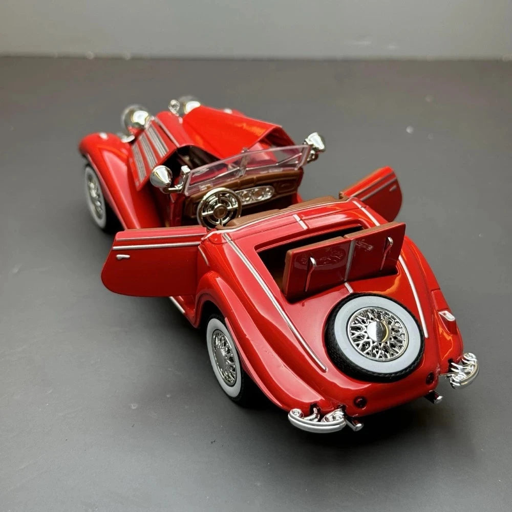 Mercedes-Benz 1936 500K Red 1:32 – Diecast Display Model Die-Cast