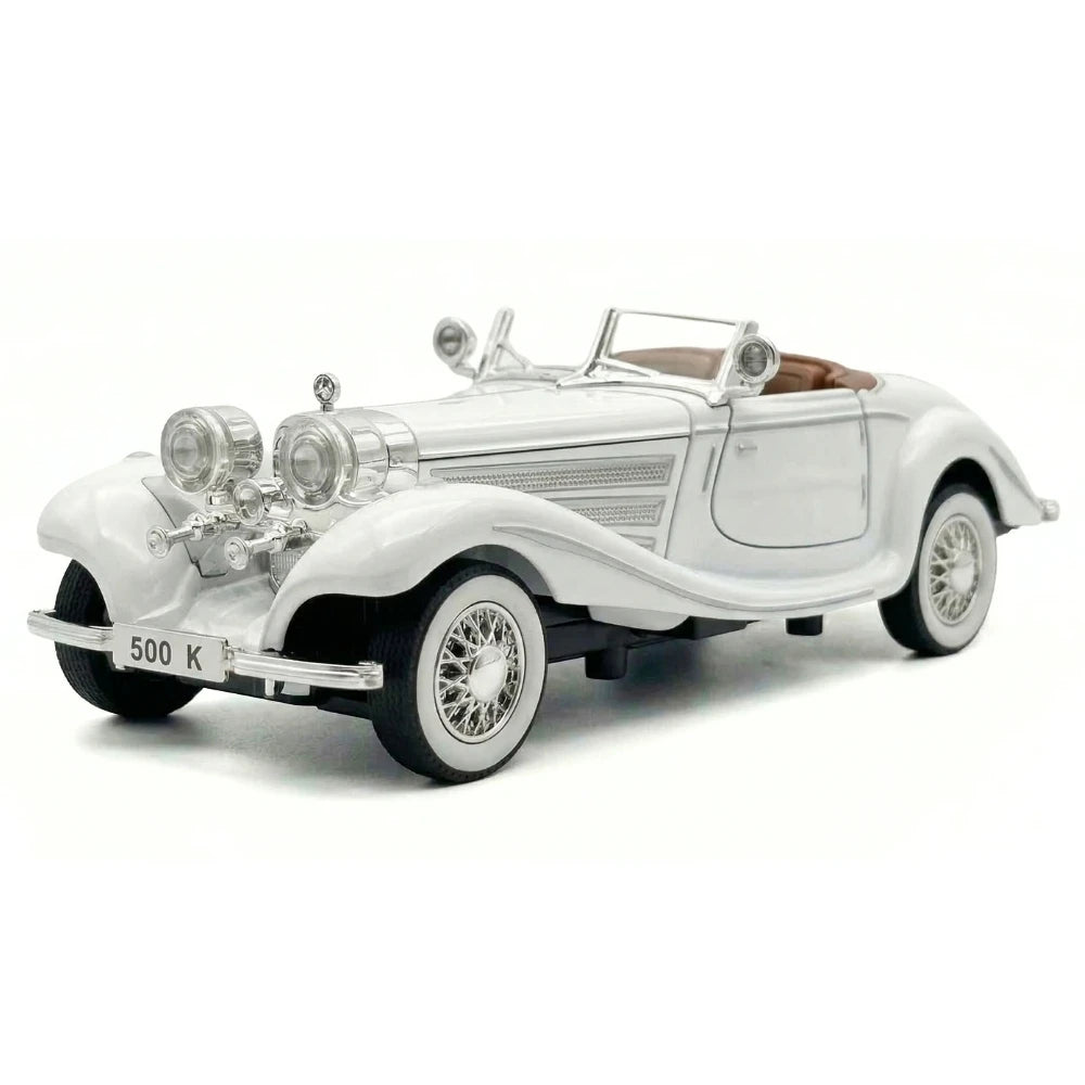 Mercedes-Benz 1936 500K White 1:32 – Diecast Display Model Die-Cast