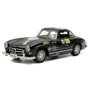 Mercedes-Benz 1954 300SL svart #35 1:32 – modellbil i gjuten metall för display