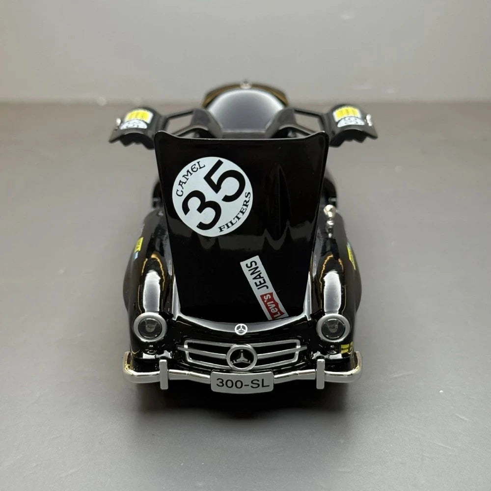 [TOY] 1:32 Mercedes-Benz 1954 300SL svart #35 modellbil Die-Cast