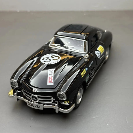 [TOY] 1:32 Mercedes-Benz 1954 300SL svart #35 modellbil Die-Cast