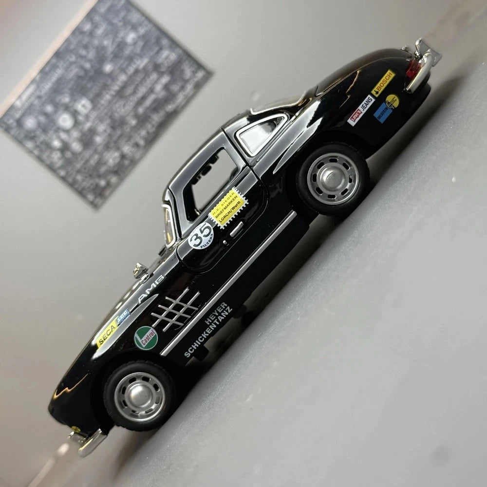 [TOY] 1:32 Mercedes-Benz 1954 300SL svart #35 modellbil Die-Cast