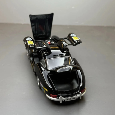 [TOY] 1:32 Mercedes-Benz 1954 300SL svart #35 modellbil Die-Cast