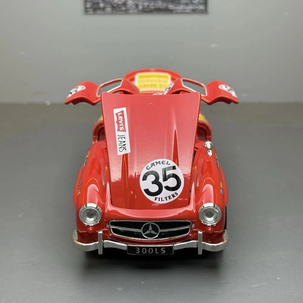 [TOY] 1:32 Mercedes-Benz 1954 300SL röd #35 modellbil Die-Cast